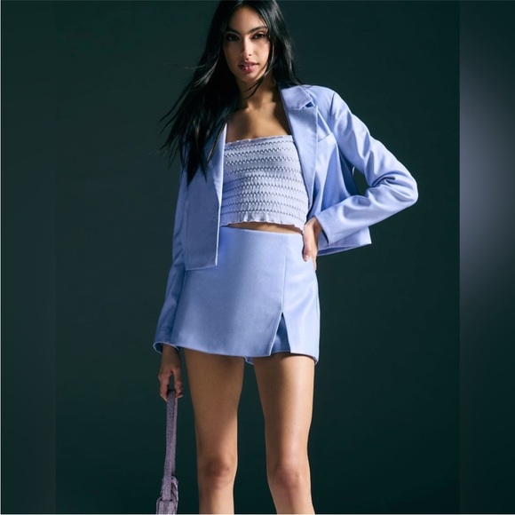 NWT Anthropologie seamless, smocked, square neck tank S/M - Picture 2 of 5